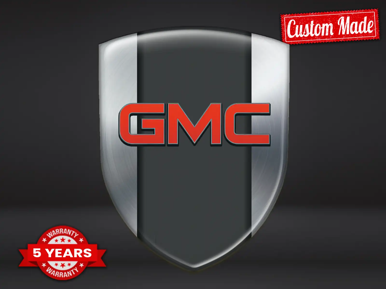 GMC Fensteraufkleber Universal Hochwertig Robust Auto